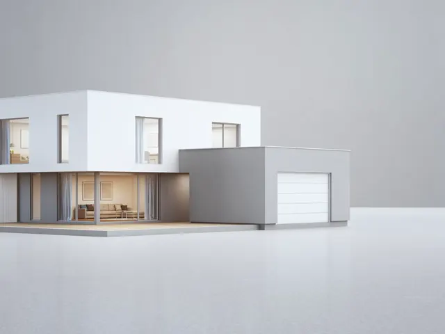 Villa contemporaine avec jardin tropical à Bastos